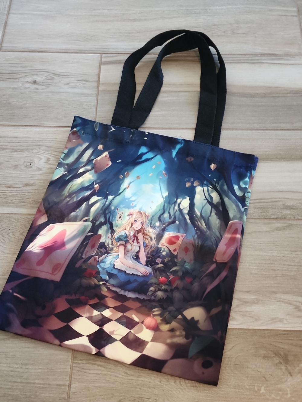 NEW Alice In Wonderland Tote Bag